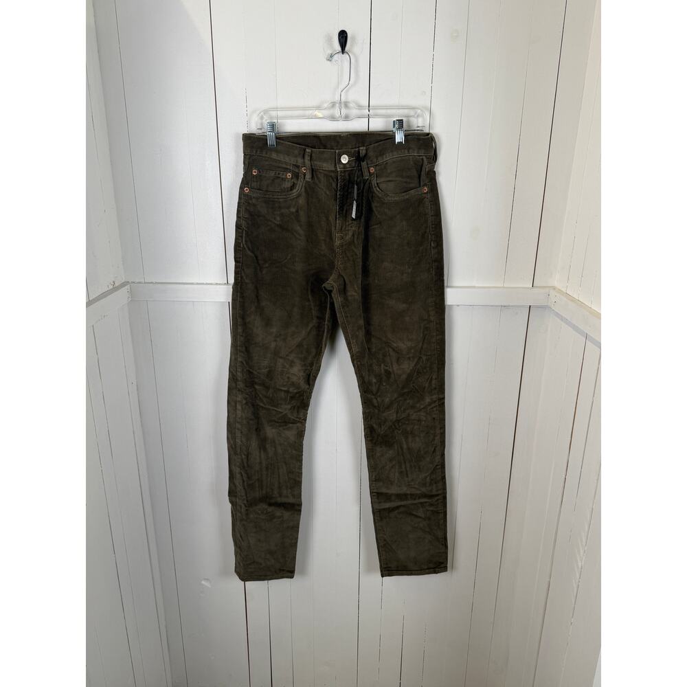 Buck Mason Cord Ford Pants Green 31x30 Cotton Men's